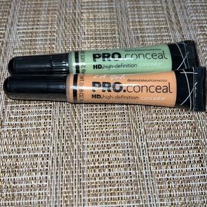 New 2 Pack L.A. Girl Pro Conceal HD Concealer